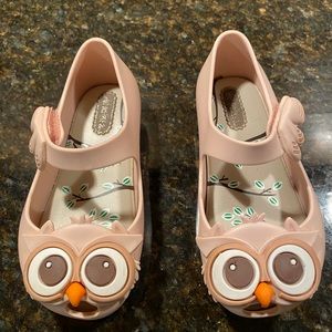 Mini Melissa Owl shoes (Toddler 8)